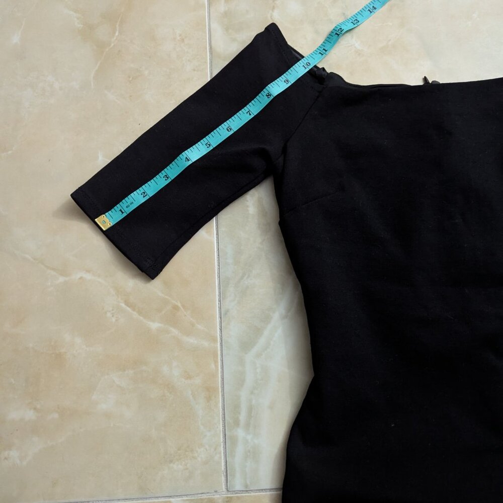 Lulus Girl Can't Help It Black Off-the-Shoulder Midi Dress - Picture 14 of 14